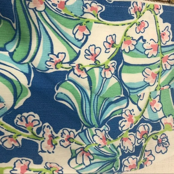 Lilly Pulitzer Tate Mini Skirt in Bay Blue Coasting Print - Size 4 - Picture 11 of 12